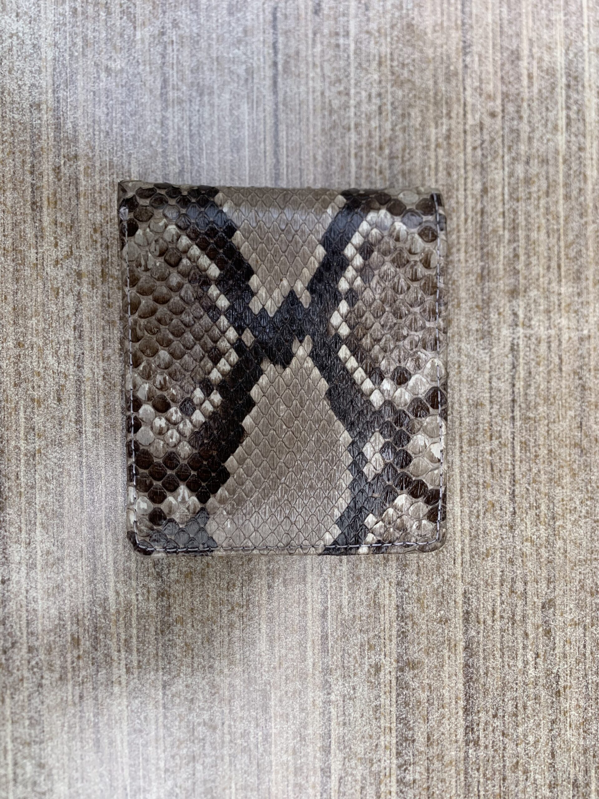 Python Snake Skin Bifold – Indonesian Exotic Leather
