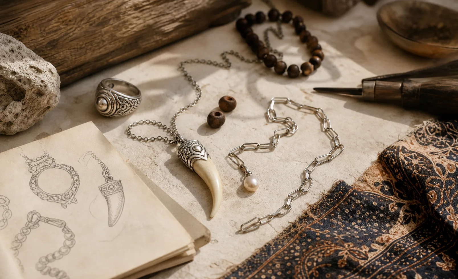 Editorial image for Handmade Indonesian Jewelry: A Guide to Meaningful Natural Materials, about handmade Indonesian jewelry