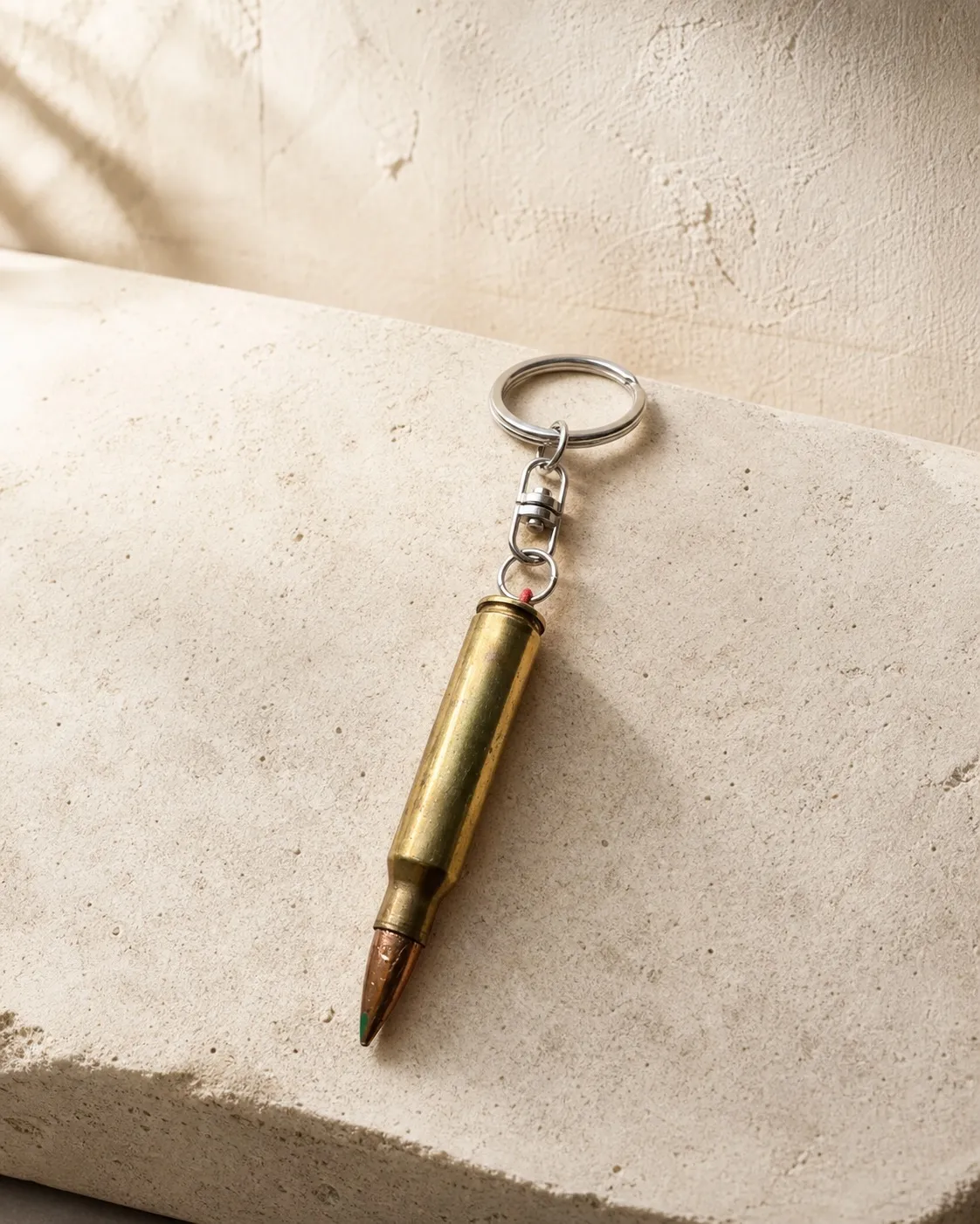 Brass Shell Keychain
