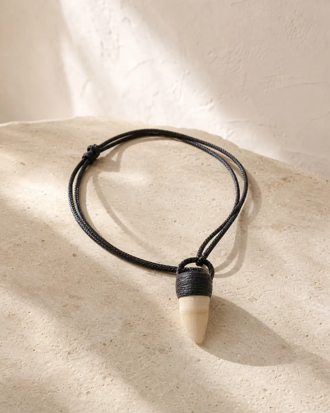 Borneo Crocodile Tooth Necklace
