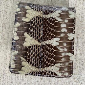 cobra snake skin wallet